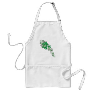 Falling Shamrocks Standard Apron