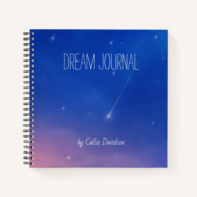 Falling Star Dream Journal (Front)