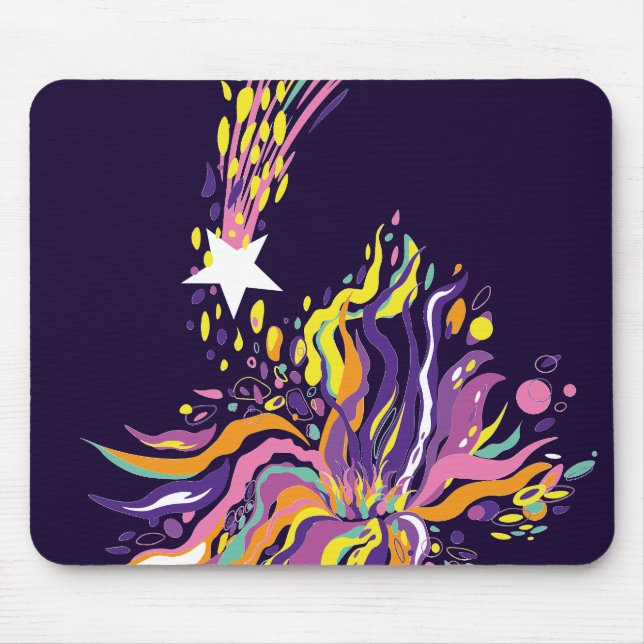 Falling star. mouse pad (Front)