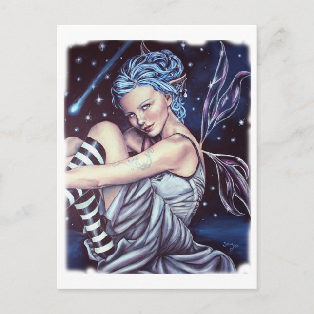 falling stars postcard (Front)