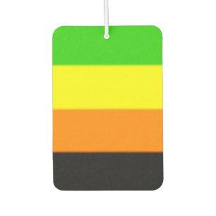 Fallln Aromantic Pride Flag Car Air Freshener
