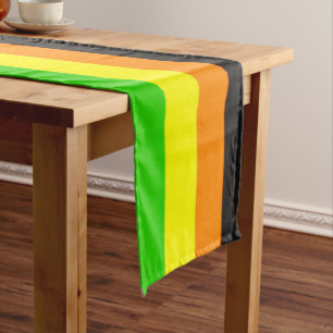 Fallln Aromantic Pride Flag Short Table Runner