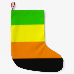 Fallln Aromantic Pride Flag Small Christmas Stocking