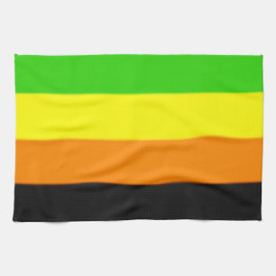 Fallln Aromantic Pride Flag Tea Towel