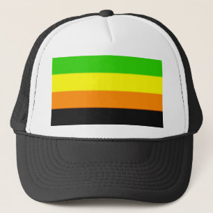 Fallln Aromantic Pride Flag Trucker Hat