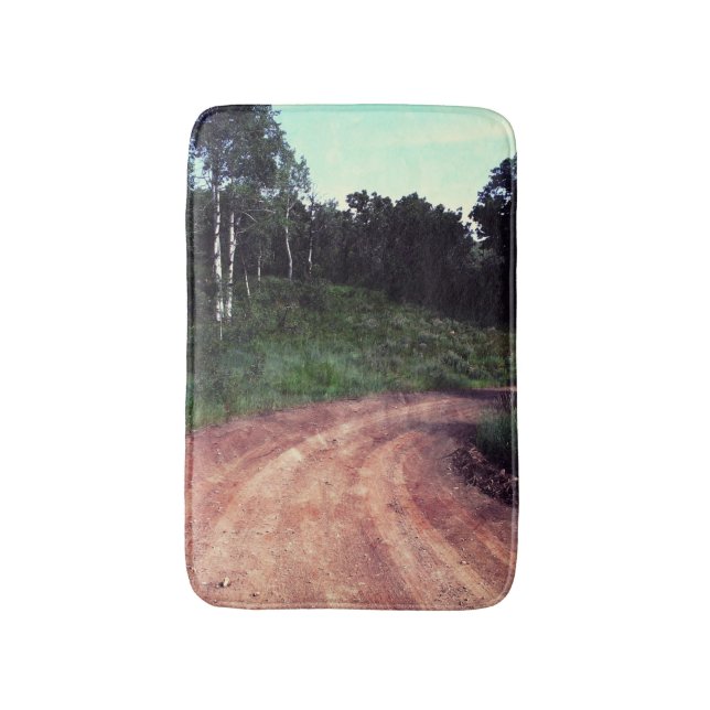 Falln A Curve In The Road Bath Mat (Front Vertical)