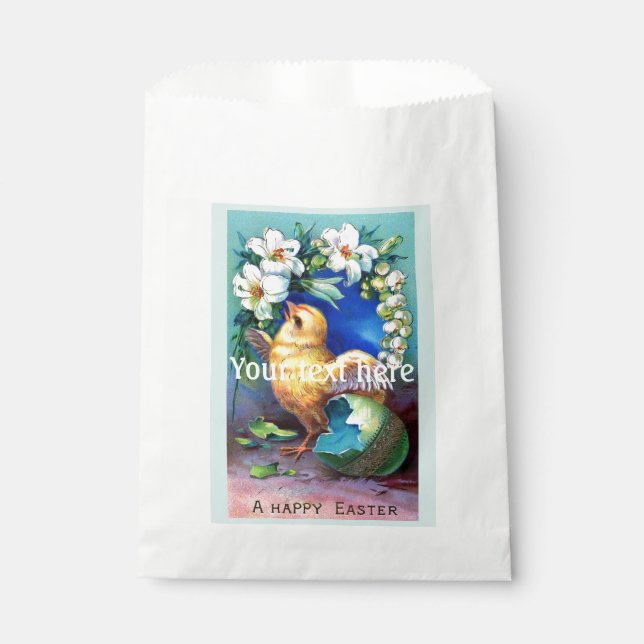 Falln A Happy Easter Chick Favour Bag (Front)