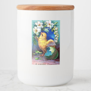 Falln A Happy Easter Chick Food Label
