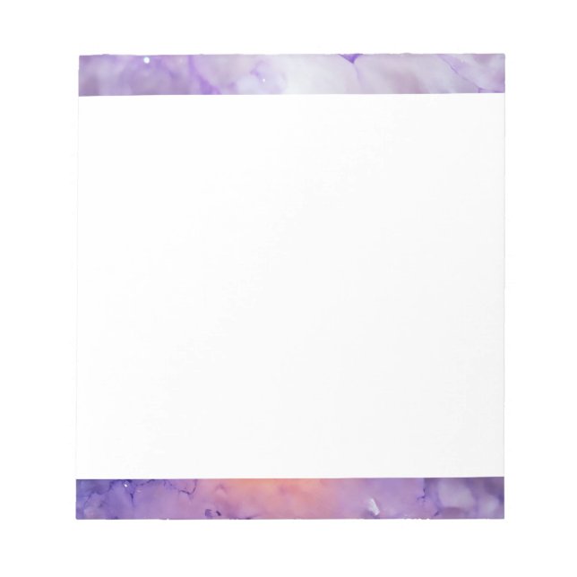 Falln Amethyst Geode Notepad (Front)