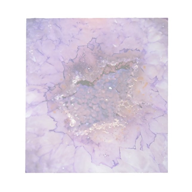 Falln Amethyst Geode Notepad (Front)