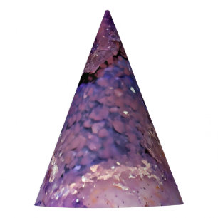 Falln Amethyst Geode Party Hat