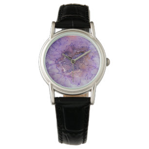 Falln Amethyst Geode Watch