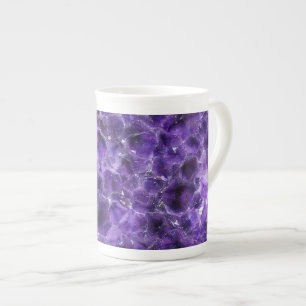 Falln Amethyst Peaks Bone China Mug