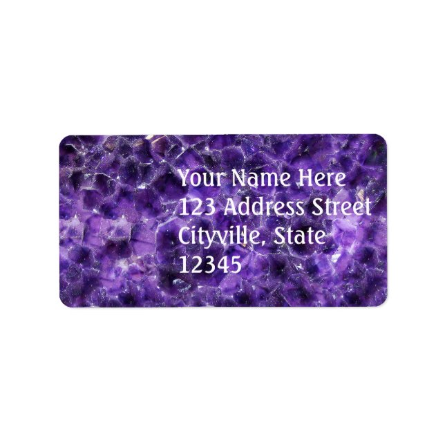 Falln Amethyst Peaks Label (Front)