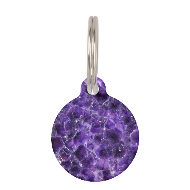 Falln Amethyst Peaks Pet Tag (Front)