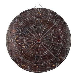 Falln Ancient Leather Book Dartboard