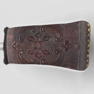 Falln Ancient Leather Book Golf Head Cover