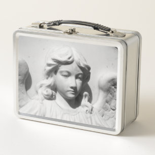 Falln Angel in Mourning Metal Lunch Box