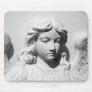Falln Angel in Mourning Mouse Pad