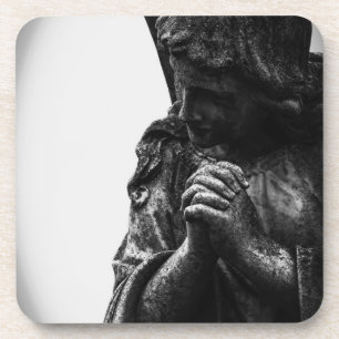 Falln Angel in Prayer Coaster