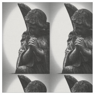 Falln Angel in Prayer Fabric