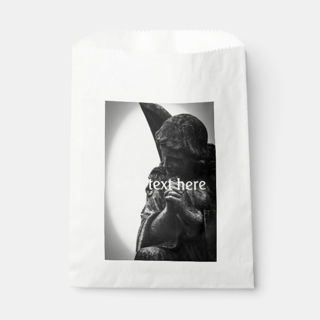 Falln Angel in Prayer Favour Bag (Front)