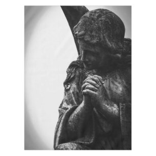 Falln Angel in Prayer Tablecloth