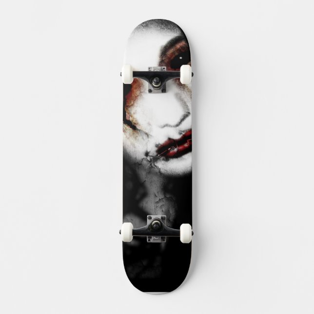 Falln Angel of Loss Original Art Skateboard (Front)