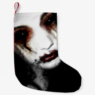 Falln Angel of Loss Small Christmas Stocking