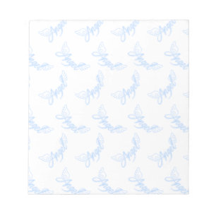 Falln Angel With Wings Notepad