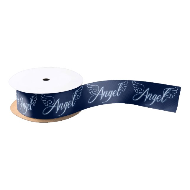 Falln Angel With Wings Satin Ribbon (Spool)
