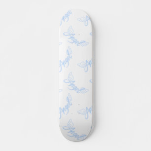 Falln Angel With Wings Skateboard