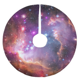 Falln Angelic Galaxy Brushed Polyester Tree Skirt