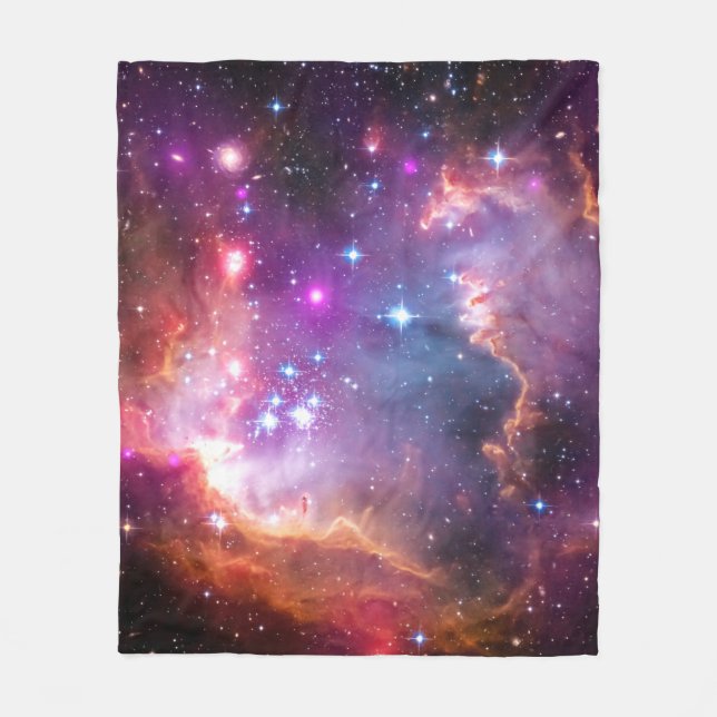 Falln Angelic Galaxy Fleece Blanket (Front)