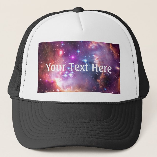 Falln Angelic Galaxy Trucker Hat (Front)