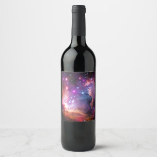 Falln Angelic Galaxy Wine Label