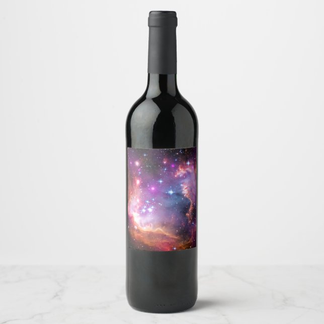 Falln Angelic Galaxy Wine Label (Front)