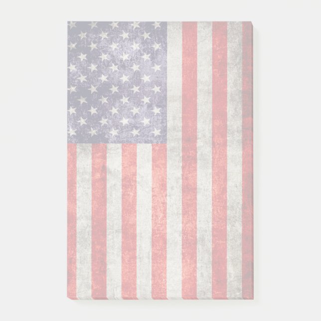 Falln Antique American Flag Post-it Notes (Front)