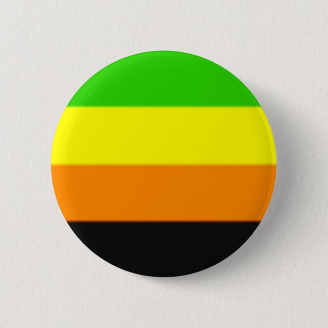 Falln Aromantic Pride Flag 6 Cm Round Badge (Front)