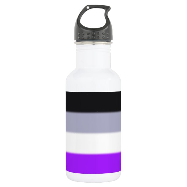 Falln Asexual Pride Flag 532 Ml Water Bottle (Front)