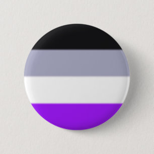 Falln Asexual Pride Flag 6 Cm Round Badge
