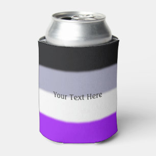Falln Asexual Pride Flag Can Cooler