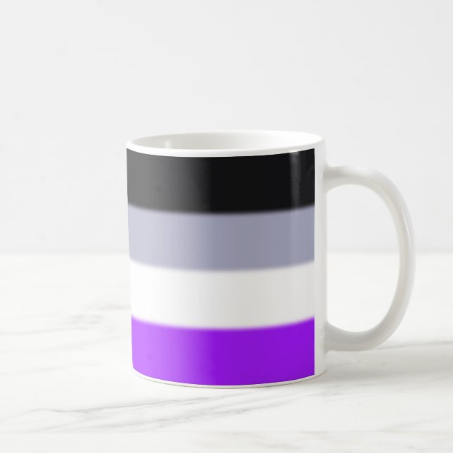 Falln Asexual Pride Flag Coffee Mug (Right)