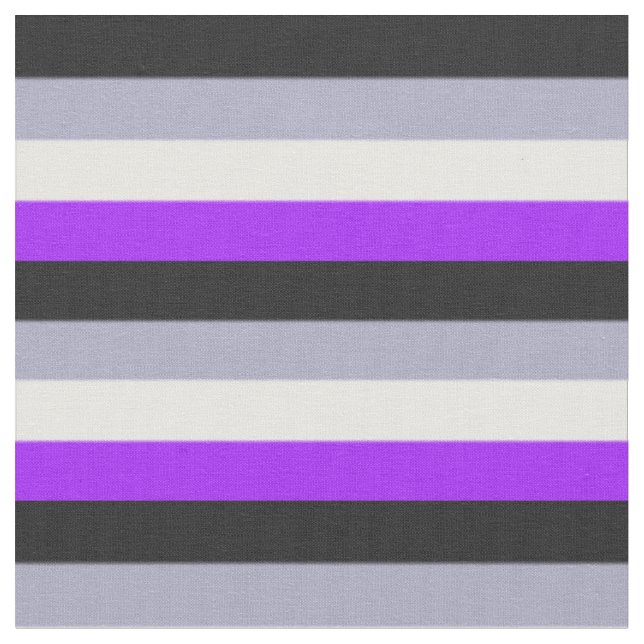 Falln Asexual Pride Flag Fabric (Close Up)
