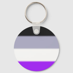 Falln Asexual Pride Flag Key Ring