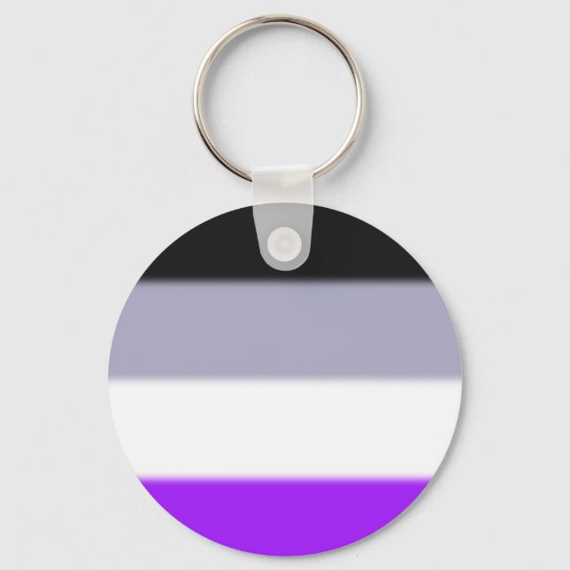 Falln Asexual Pride Flag Key Ring (Front)