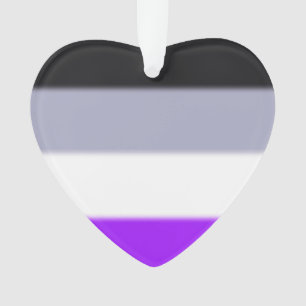 Falln Asexual Pride Flag Ornament