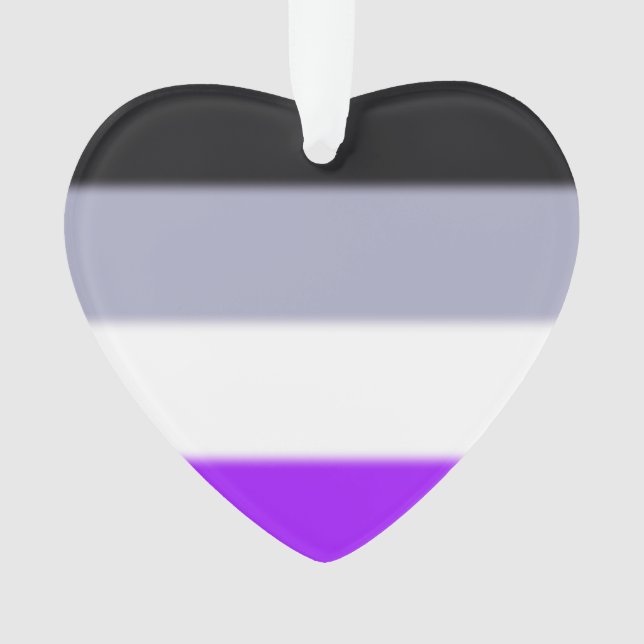 Falln Asexual Pride Flag Ornament (Front)