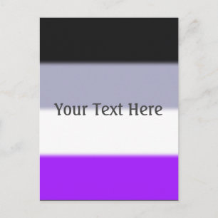 Falln Asexual Pride Flag Postcard