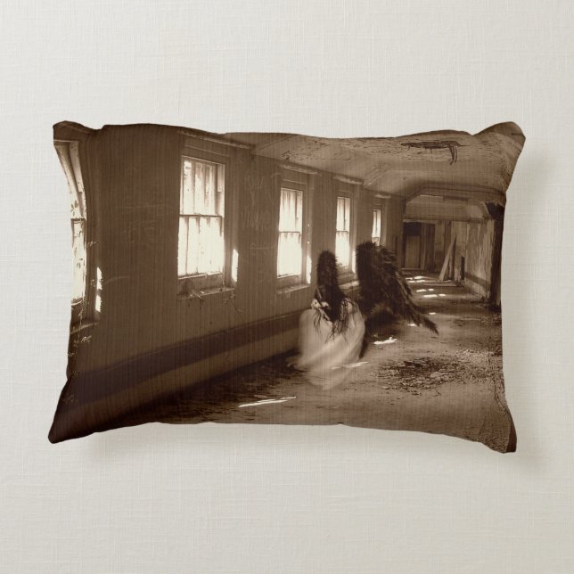 Falln Asylum Angel Decorative Cushion (Back)